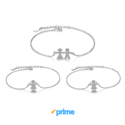 <h3>Conjunto 925 Plata de Ley</h3>  <b>Familia Edition</b> - Tuoutlet24h