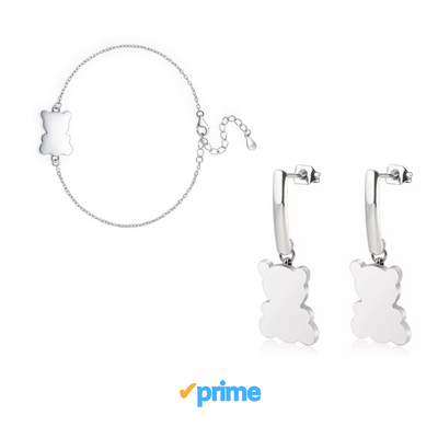 <h3>Pendientes 925 Plata de Ley</h3>  <b>Osito</b> - Tuoutlet24h